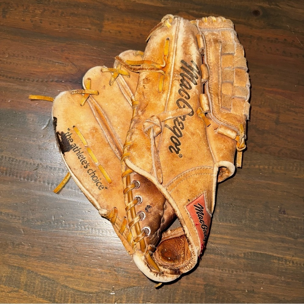 Vintage MacGregor G3T Garry Maddox Lattice Weave Deep Pocket LHT Baseball Glove